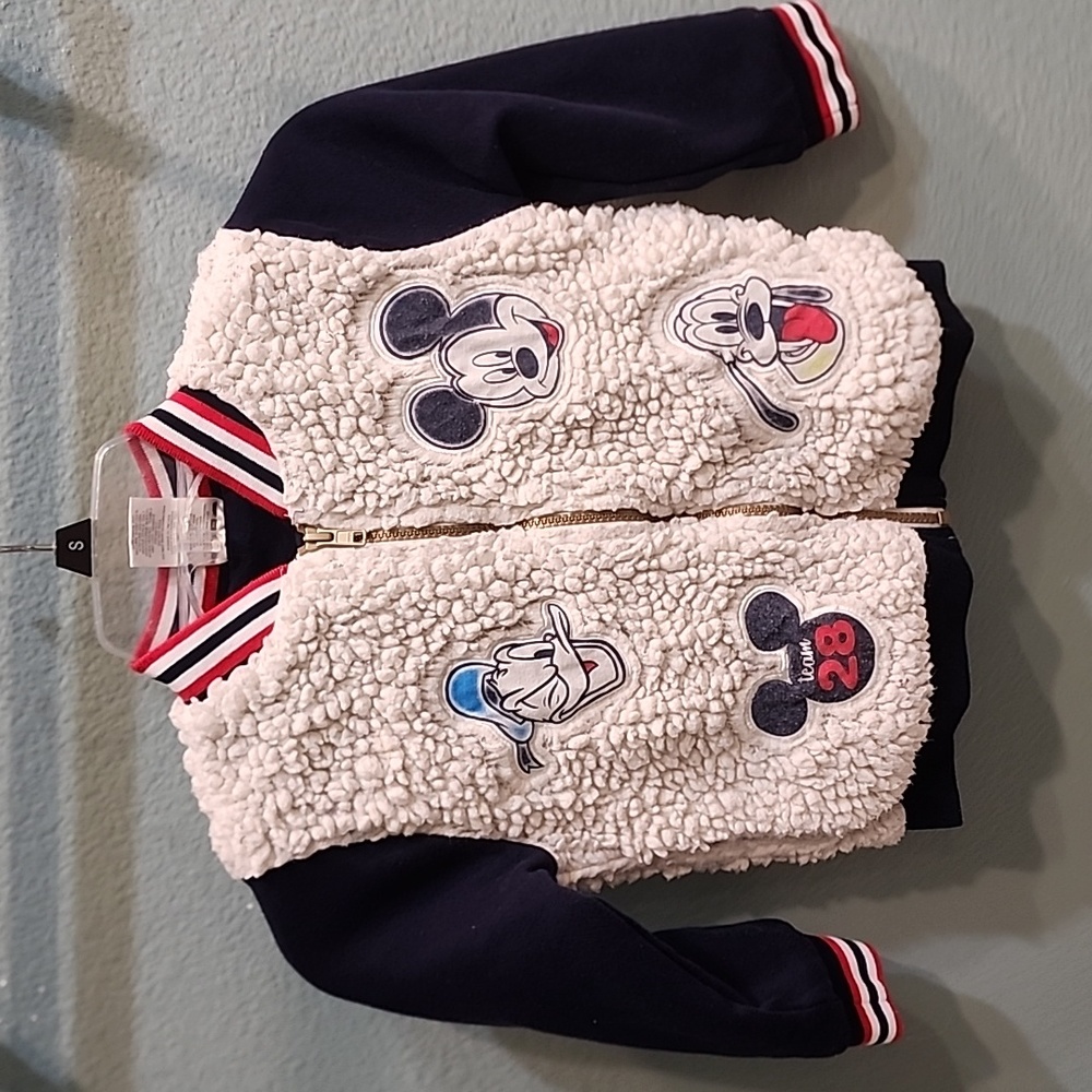Disney Mickey Mouse and Friends Sherpa Jacket